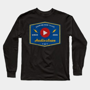 Audioslave // Play Button Long Sleeve T-Shirt